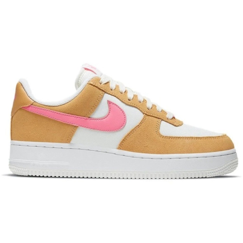 Nike Air Force 1 Low 07 Women's Sz 12  Twine Electric Orange Shoes DC1156-700